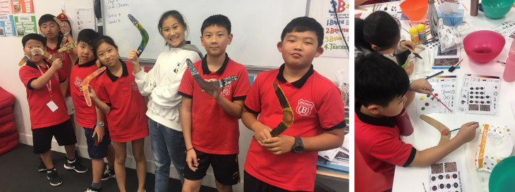 Primary School Preparation Aboriginal Dot Painting