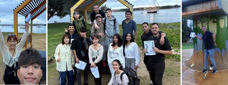 Outdoor English Lesson IELTS Exam Preparation